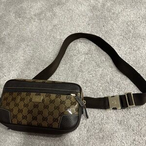Gucci Coated Canvas Fanny Pack